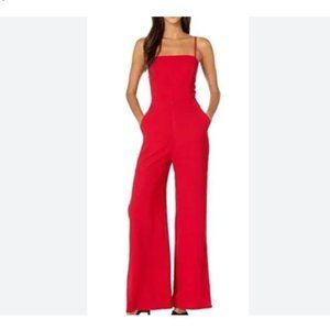 BCBG Red Jumpsuit